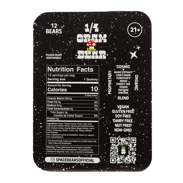 Space Bears Cosmic Tin